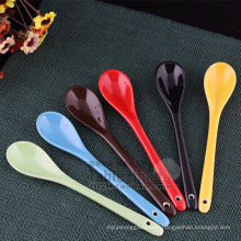 Mixed Colors Porcelain Coffee/ Tea/ Dessert Spoons.